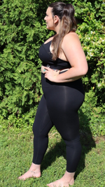 Sweets Seamless Leggings - Black Licorice