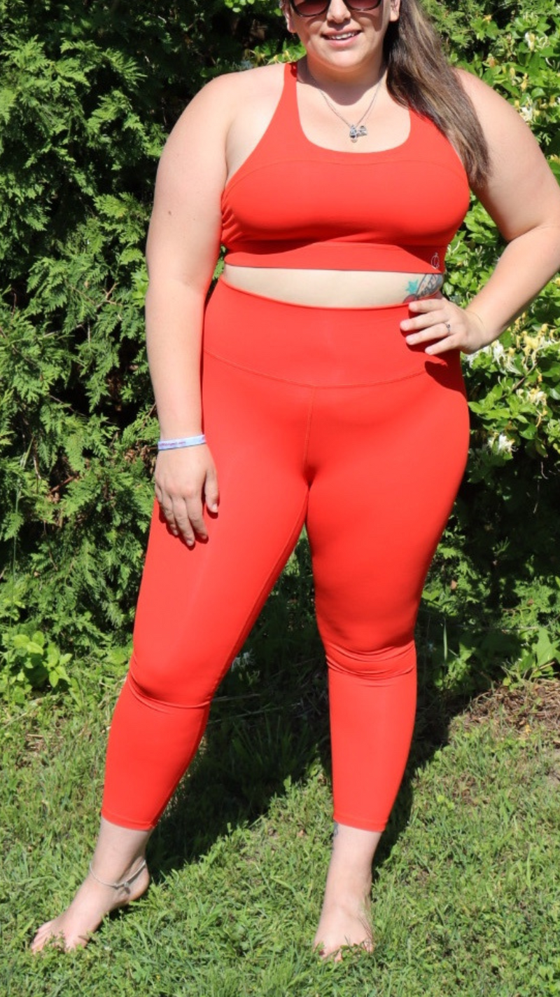 Sweets Seamless Leggings - Red Hots