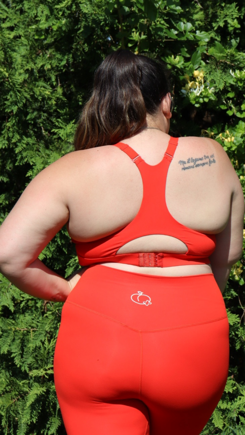 Sweets Seamless Leggings - Red Hots