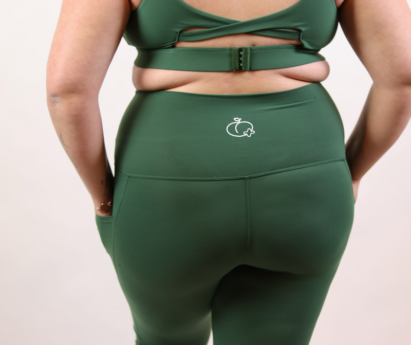 EssentialPlus Full Length Leggings - Emerald – PeachPlus Active