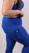 EssentialPlus Full Length Leggings - Sapphire