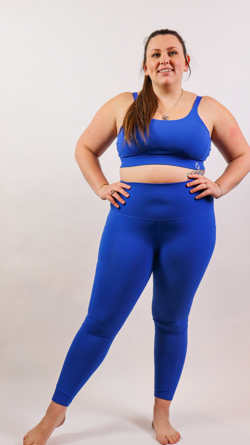 EssentialPlus Full Length Leggings - Sapphire